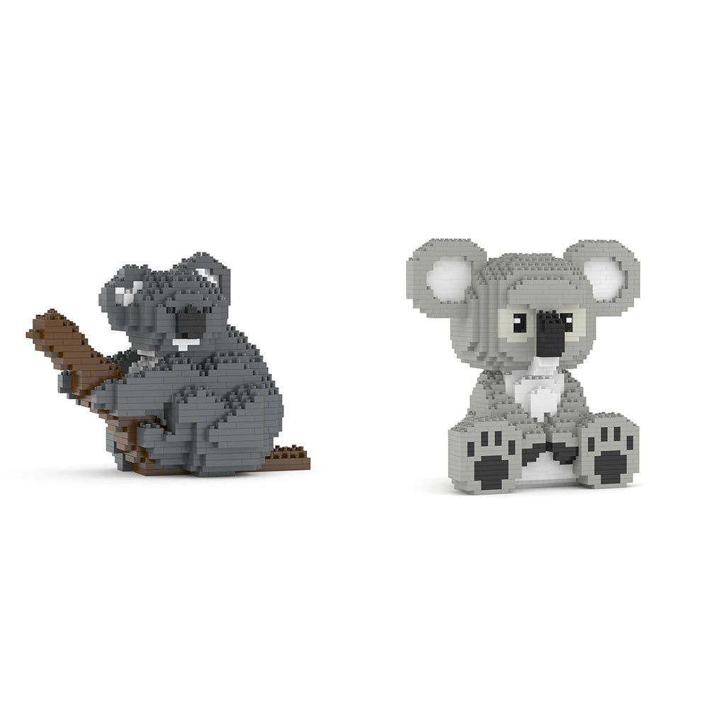 Jekca Koala Bausatz Aus Steinen – 710 Teile, Patentiertes Stecksystem, Kein Kleber Nötig