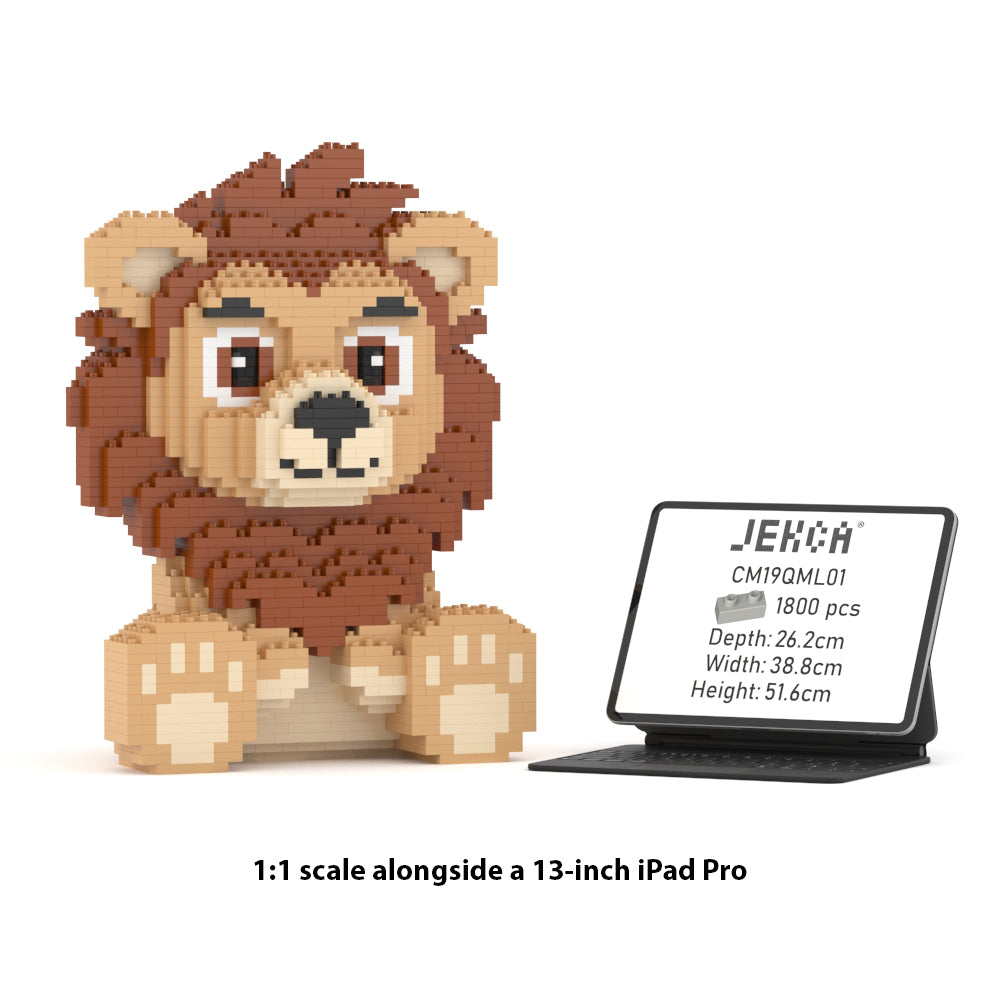 Blocky Lion 01