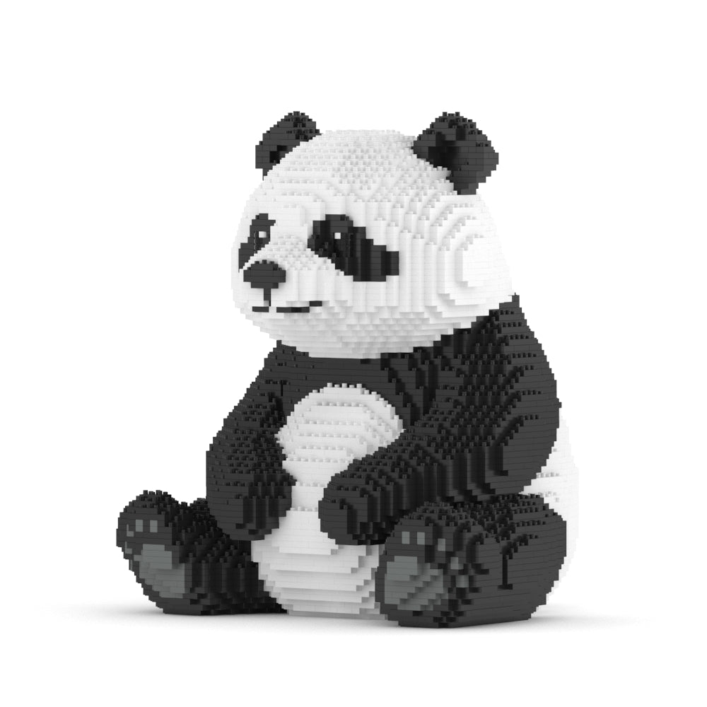 Panda Money Bank 02S - JEKCA | Plastic Building Blocks for Kidults