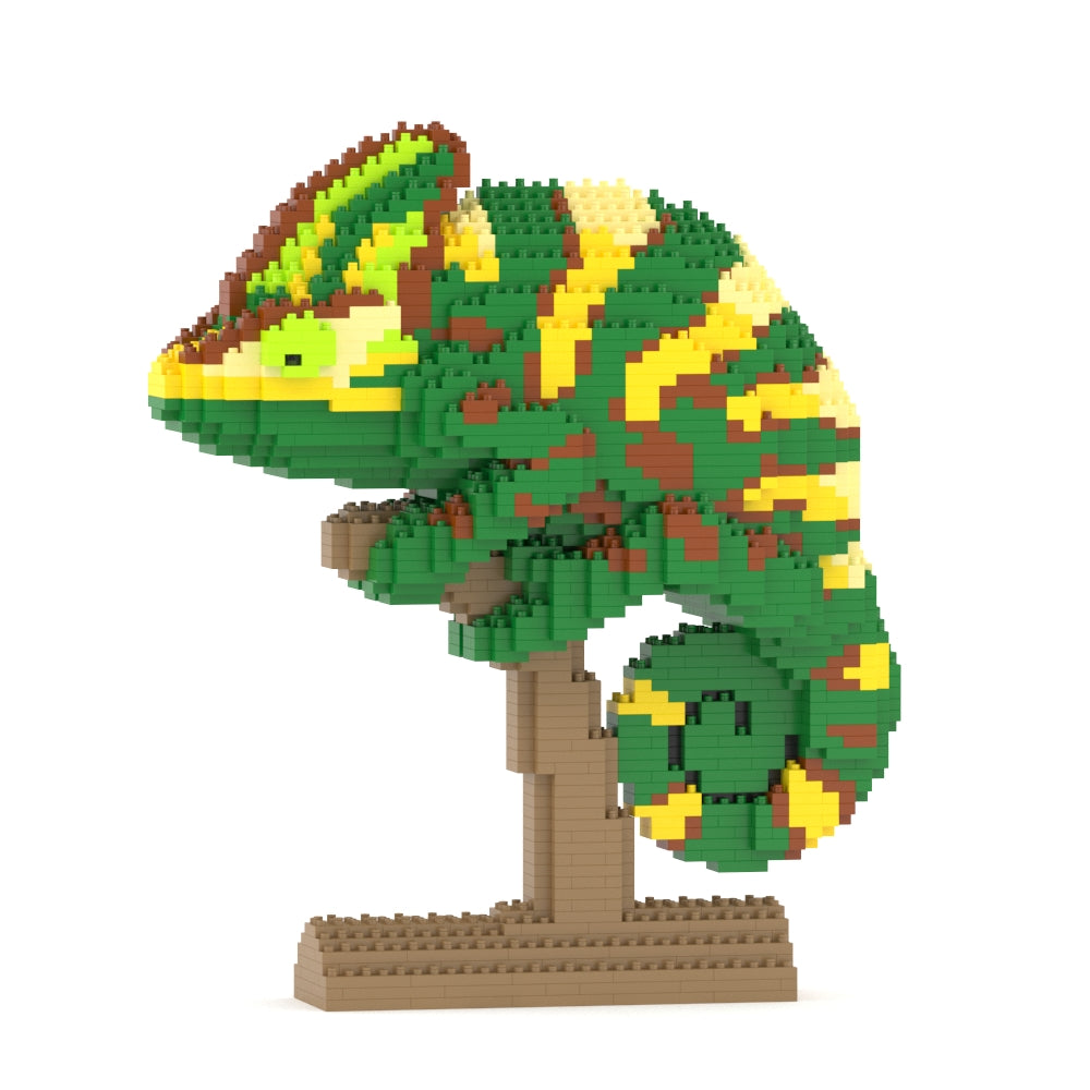 Veiled Chameleon 01S - JEKCA | Plastic Building Blocks for Kidults