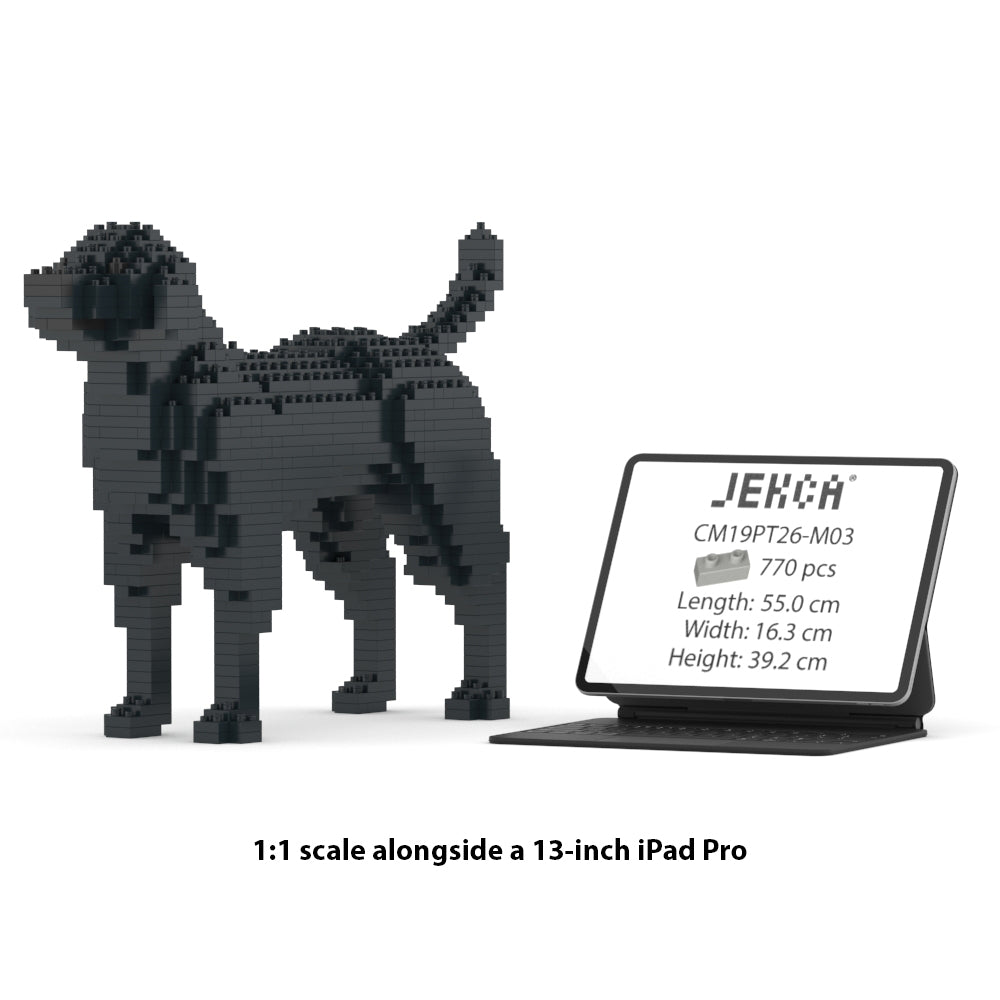 Labrador Retriever 01-M03 - JEKCA | Plastic Building Blocks for