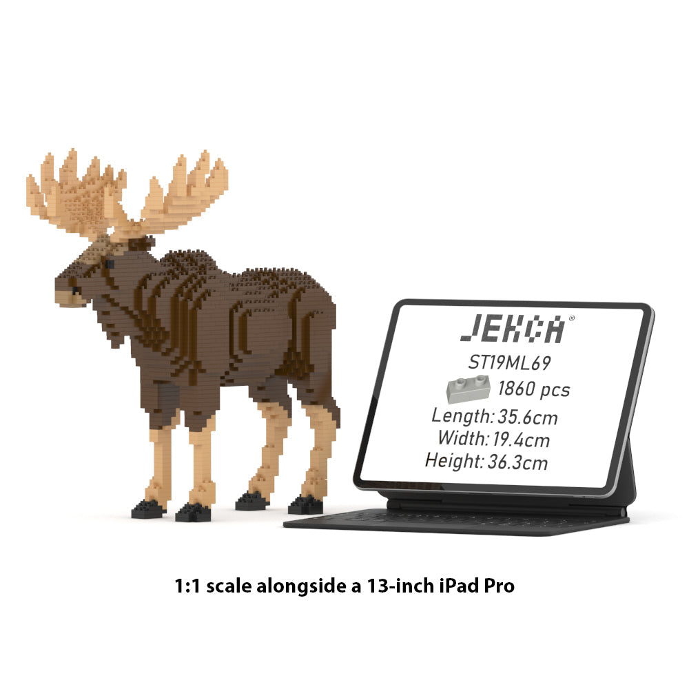 Moose 01S - JEKCA | Plastic Building Blocks for Kidults – JEKCA US