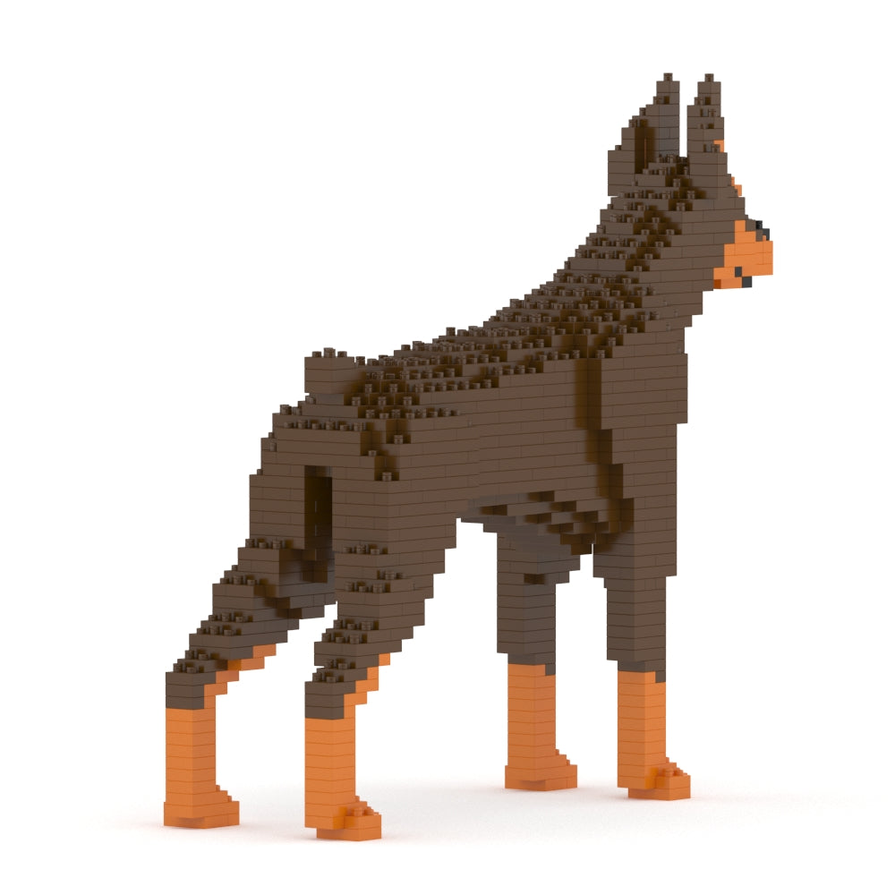 Doberman Pinscher 01-M02 - JEKCA | Plastic Building Blocks for