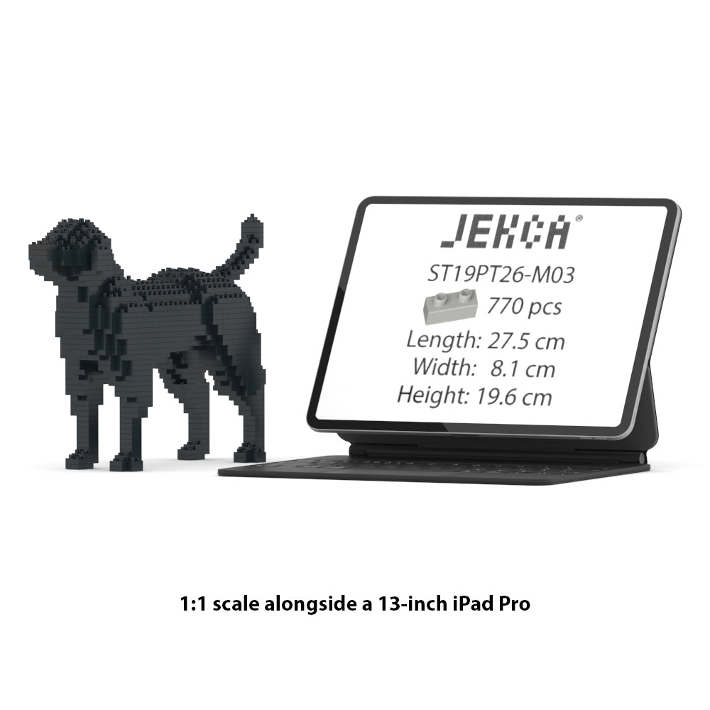 Labrador Retriever 01-M03 - JEKCA | Plastic Building Blocks for