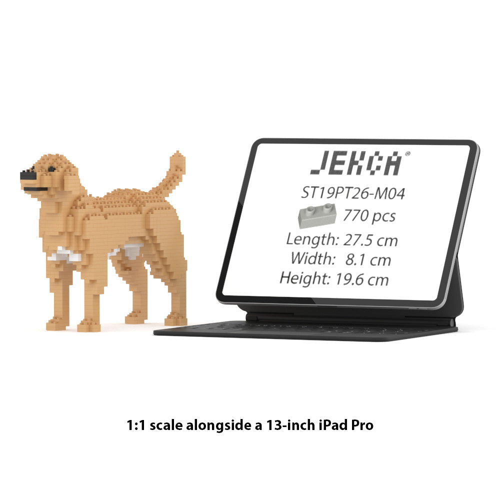 Labrador Retriever 01-M04 - JEKCA | Plastic Building Blocks for