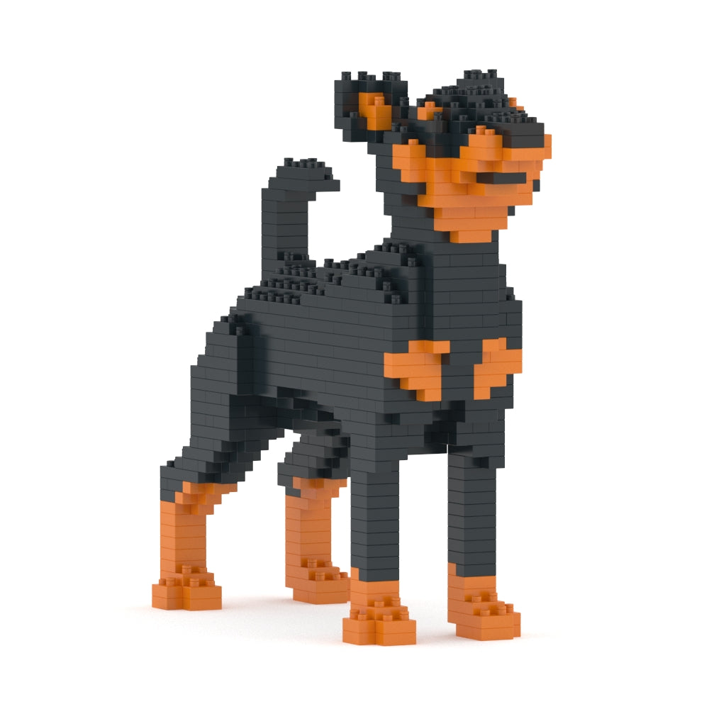 Miniature Pinscher 01-M01 - JEKCA | Plastic Building Blocks for