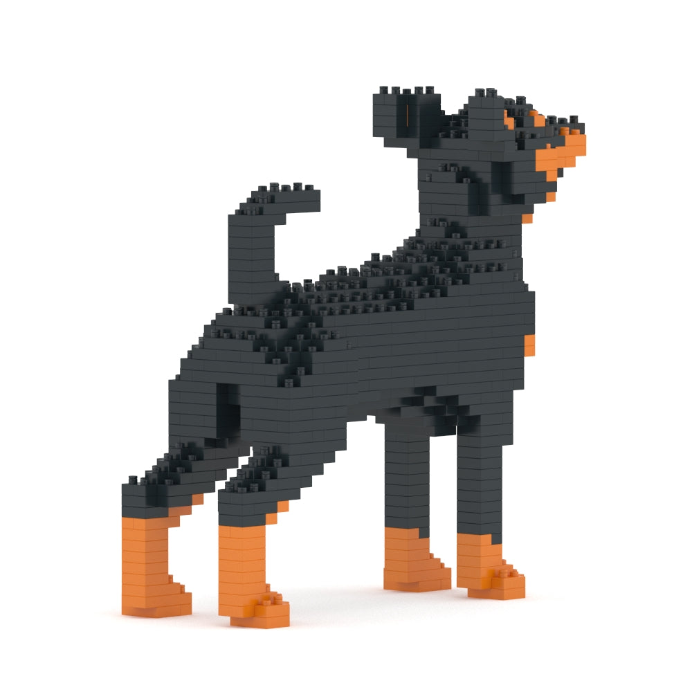 Miniature Pinscher 01-M01 - JEKCA | Plastic Building Blocks for