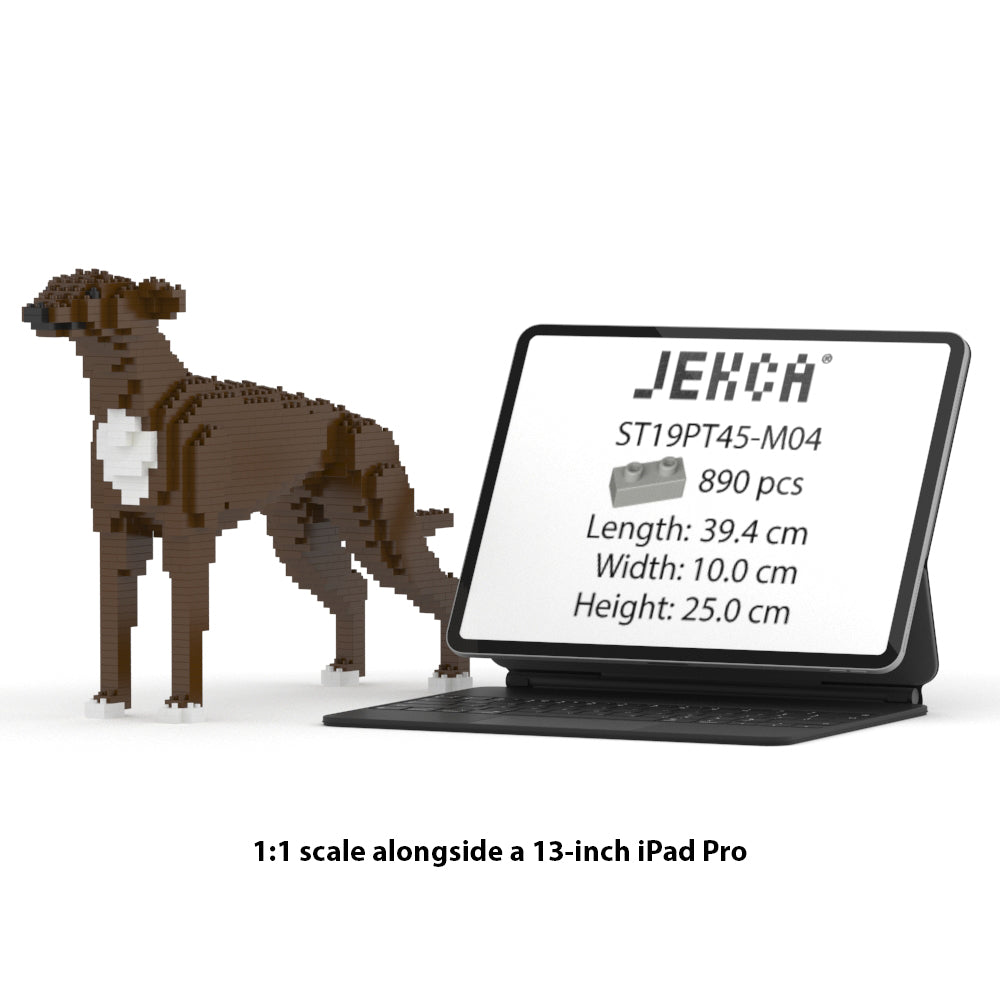 JEKCA Set Costruzioni Animali Per Adulti E Ragazzi – Labrador Retriever 01S-M04, Oltre 770 Pezzi, Sistema Di Blocchi Brevettato, Modellismo 3D