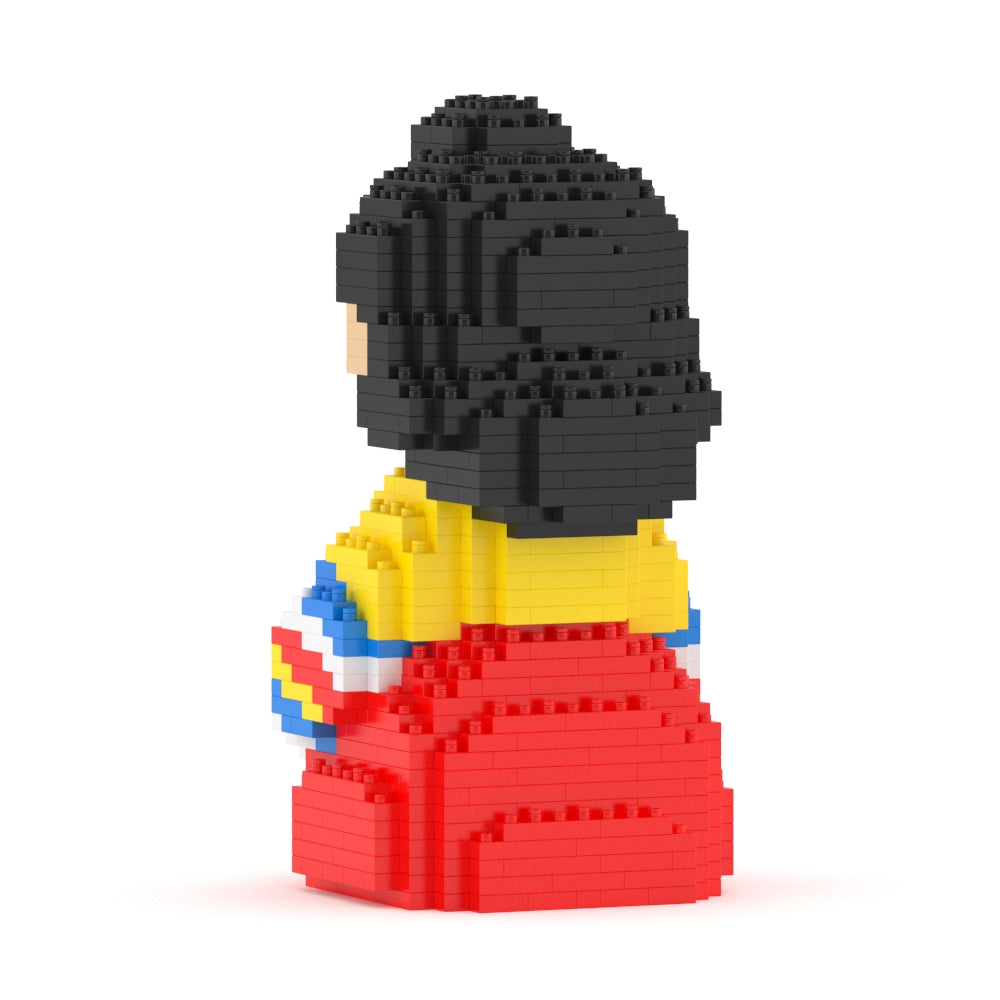 Korean Traditional Doll 02S - JEKCA | Plastic Building Blocks for