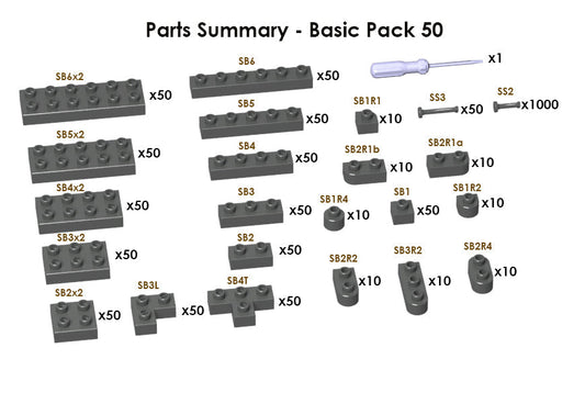 Sculptor Basic Pack 50 - Grey#11