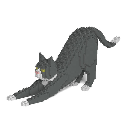 Grey Tuxedo Cat 04S