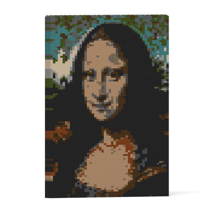 Mona Lisa Brick Painting 02S